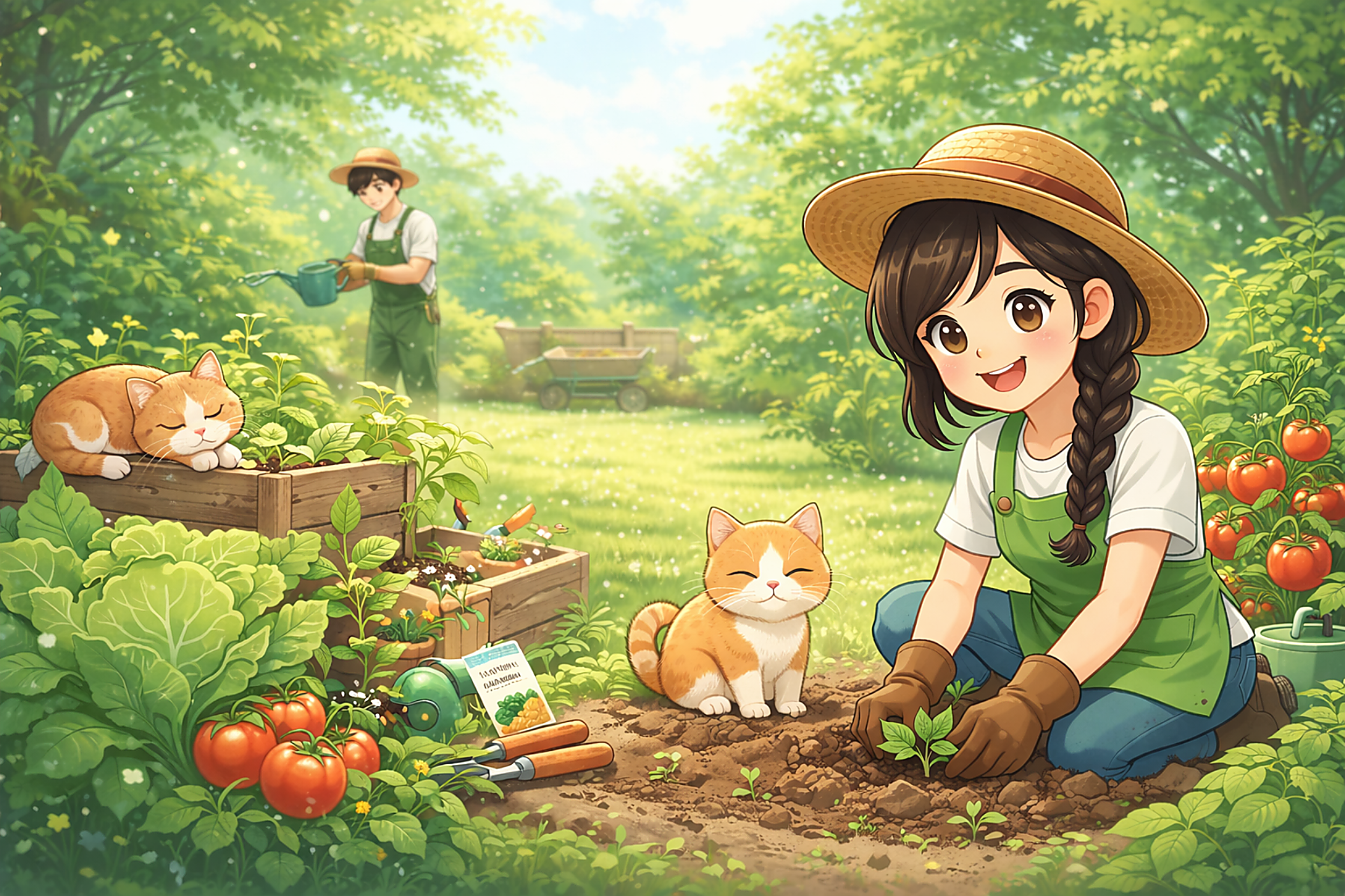 MyPotager landing background